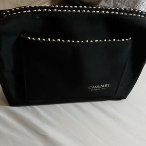 Chanel Black Cosmetic Bag